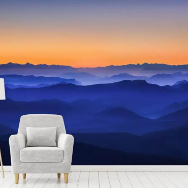 Wall Mural Photo Wallpaper Misty Mountains II