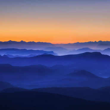 Wall Mural Photo Wallpaper Misty Mountains II